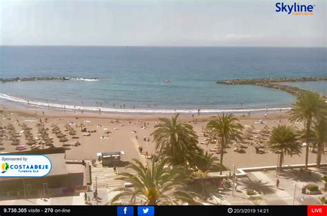 tenerife live web cam|tenerife live webcam today.